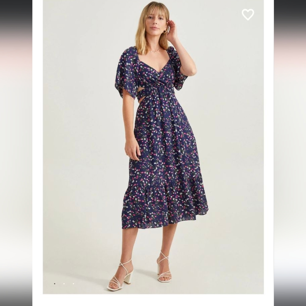 Altar'd State Wrennie Midi Dress